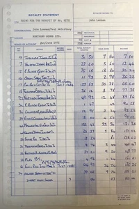 "Declaración de la realeza de Lennon McCartney ""Being For The Benefit Of Mr Kite!" de los Beatles - Imagen 1 de 3