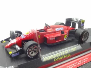 Ferrari Collection F1-87 1987 Gerhard 1/43 Scale Box Mini Car Display Diecast - Picture 1 of 13