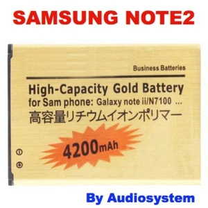 BATTERIA DA BEN 4200Mah per SAMSUNG GALAXY NOTE 2 GT N7100 POTENZIATA MAGGIORATA - Foto 1 di 1
