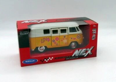 Minibus Volkswagen T1 de 1963 par Welly 1/43 - Photo 1/4