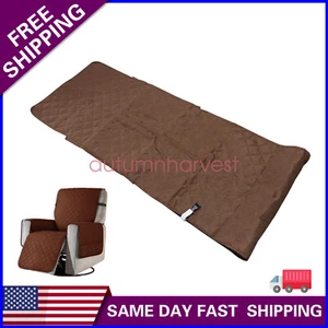 Quilted Recliner Chair Couch Slipcover Mat Armchair Throw Cover Sofa Protector - Picture 1 of 11