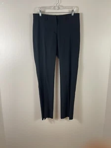 -GUNEX womens size 10 black high rise straight leg dress pants slacks - Picture 1 of 5