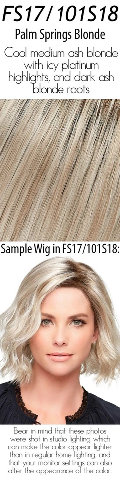 Jon Renau Amanda 5410 Wig - FS17/101S18, Palm Springs Blonde