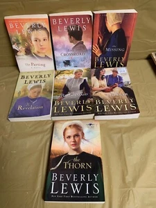 Amish books by Beverly Lewis-Thorn/Missing/Revelation/Parting/Bridesmaid + 2 - Imagen 1 de 10