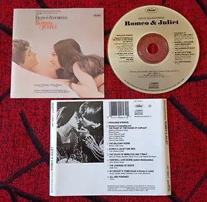 ROMEO & JULIET (FRANCO ZEFFIRELLI) ** Soundtrack ** ORIGINAL 1989 USA CD - Picture 1 of 1