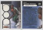2006 07 Topps Full Court Press Triple Relic 50 Rajon Rondo Fcp22 Rookie Rc