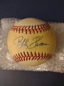 Bobby Thomson Autographed Official National League Baseball - Picture 1 of 2