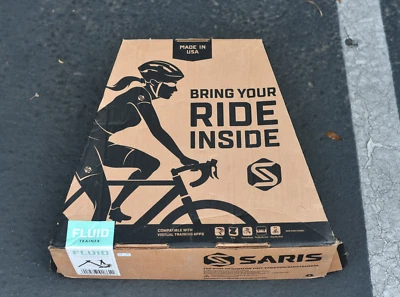 SARIS Cycle Indoor Bike Trainer Fluid  - Image 1 of 4