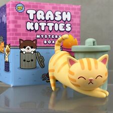 100% Soft Trash Kitties Orange Tabby Cat Series 1 Blind Box Vinyl Figure