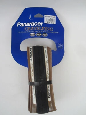 Panaracer Gravel King Slick Reifen 23/26/35-622 Decke Gravel braun schwarz - Bild 1 von 4