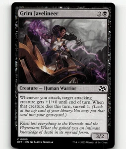 MTG Grim Javelineer #89 - Aetherdrift - Picture 1 of 1