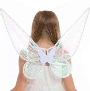 Alas de hadas, disfraces para niños mariposa alas de hadas brillantes alas de princesa blancas - Imagen 1 de 6