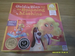 GOLDIE BLOX AND THE SPINNING MACHINE STEM GAME COMPLETE FREE UK POST - Picture 1 of 4