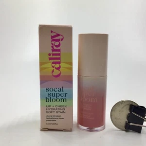 Caliray Socal Superbloom Lip + Cheek Tint Soft Stain Blush in WILD FLOWER - NIB - Picture 1 of 2