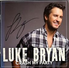 LUKE BRYAN Signed CD Cover "Crash My Party" JSA COA