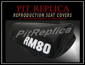 NEW SUZUKI RM80 B/C 1977 - 1978 *FLAT SEAT TYPE* SEAT SADDLE COVER [3TEC] - Picture 1 of 6