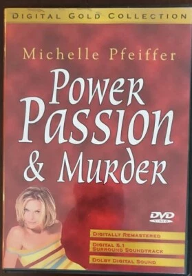 Power Passion & Murder (1987) DVD 2002 Michelle Pfeiffer Remastered VGC  - Image 1 of 4
