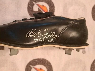 Bob Feller Signed Vintage NEW Wilson Baseball Cleat Autograph HOF 62 PSA/DNA COA - Image 1 of 4