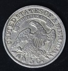USA LIBERTY CAP HALF DIME 1833   SILVER 0.892   VF/XF   3863