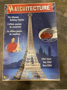 Matchitecture Eiffel Tower Matchstick Model Kit 6611 New in Shrink Wrap - Picture 1 of 3