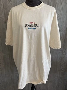 Comfort Colors That's a Horrible Idea What Time Women Size 2XL Ivory Shirt - Picture 1 of 7