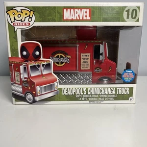 Funko Pop! Camión Rides Deadpool's Chimichanga (rojo) con protector NYCC 3000 PIEZAS - Imagen 1 de 7