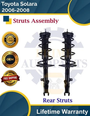 Nuevos puntales traseros OE para Toyota Solara 2006-2008 2,4 L 3,3 L garantía de por vida Foto 1 de 4