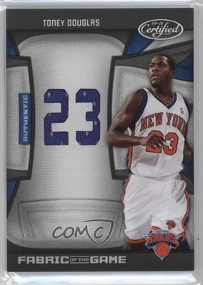 2009-10 Certified Jersey Number Die-Cut /99 Toney Douglas #FOG-TD Rookie RC - Image 1 of 2
