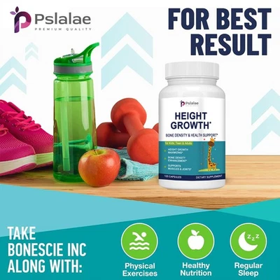 Length Growth - With Calcium and Vitamin D - Promotes Bone Growth - Image 1 of 4