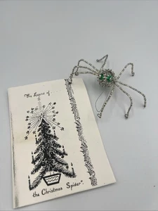 Holiday Handmade Beaded "Legend of The Christmas Spider" Religious Ornament - Picture 1 of 4