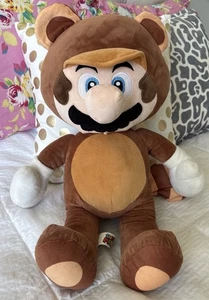 Super Mario Tanooki Anzug Mario Waschbär Riesen Plüsch 24 Zoll Lizenziert Nintendo - Bild 1 von 4