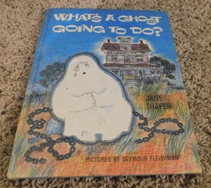 25-884 Vintage 1966 What's A Ghost Going to Do Buch Jane Thayer Kindergeschichte - Bild 1 von 6