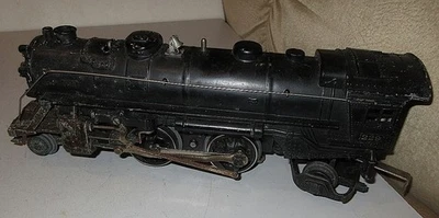 LIONEL PRE WAR #229 (2-4-2) LOCOMOTIVE ONLY NO TENDERM (BLACK) - Image 1 of 4