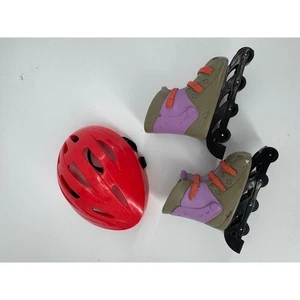Our Generation 18" Puppe Roller Blades Helm Lot Set - Bild 1 von 2