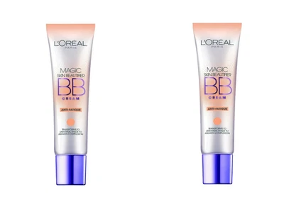 Loreal Magic Skin Beautifier BB Cream  ANTI-FATIGUE #818  1 Fl oz. ~2-PACK~ NEW - Image 1 of 4