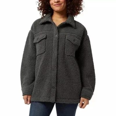 Acogedora chaqueta camisa polar 32 DEGREES para mujer de gran tamaño (color, inexplorada - XS/S) Foto 1 de 4