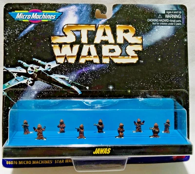 Mini figuras de colección 1996 Micro Machines Star Wars JAWAS Galoob ¡Nuevo en paquete! #66076 Foto 1 de 4