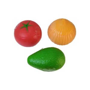 Tomato Avocado And Onion Saver Reusable Vegetable Plastic Storage Container New - Picture 1 of 6