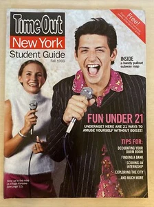 Time Out N.Y. Fall 1999 Student Guide Under 21 Dorm Room Karaoke Like New￼ - Imagen 1 de 2