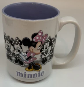 Disney Parks Disneyland Resort Minnie Mouse 3D Kaffeebecher weiß/lavendel - Bild 1 von 3