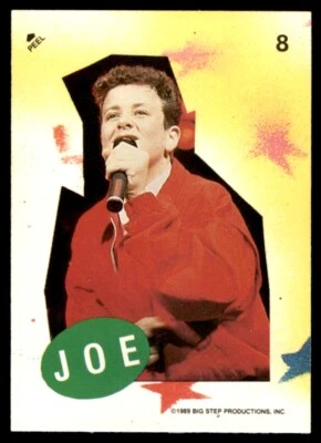 Topps/Big Step - New Kids on the Block (1989) Joe Yellow puzzle piece No. 8 - Image 1 of 2