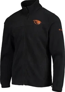 Columbia schwarz Oregon State Beavers Flanker III Fleece Team Full-Zip Jacke 2XL - Bild 1 von 6