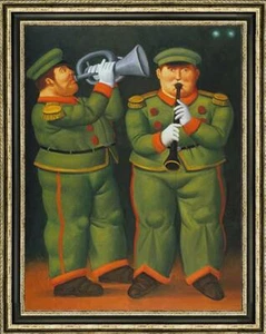 Art OIL PAINTING REPRO OF FERNANDO BOTERO Fat man ON CANVAS 24"X36" - Picture 1 of 1