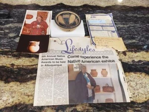 NATIVE AMERICAN POTTERY "ROSE KERSTETTER" BOWL - SIGNED (YTP026586) - Picture 1 of 11