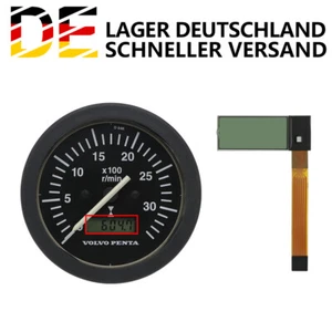 Display für Volvo Penta Drehzahlmesser Stundenmesser 873688, 873999, 873686 - Picture 1 of 6