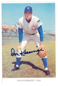 Don Kessinger Signed Autographed 4x6 Photo Chicago Cubs - Picture 1 of 1