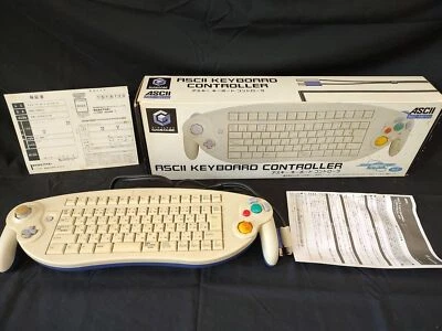 Nintendo GameCube ASCII keyboard Controller ACS-1901PO, not tested-f0512- - Image 1 of 4