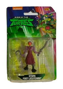 Nickelodeon Rise of TMNT Collector Lieutenant Turtles Ninja Stopa Foot Figure - Picture 1 of 4