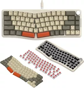 ATTACK SHARK AKS068 Wired Mechanical Gaming Keyboard, Hot-swapped Gasket Mount - Picture 1 of 21