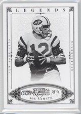 2012 Panini National Treasures Legends /99 Joe Namath #153 HOF